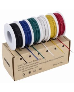 Cable Eléctrico de Alambre de Silicona Flexible Tuofeng-Rojo