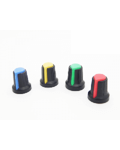 Perilla para potenciómetro lineal o encoder rotatorio-Azul