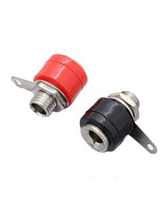 Conector tipo banana Hembra -Rojo