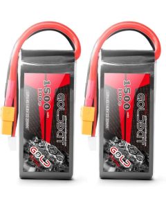 Bateria de 1500 mAh 4S 100C 14,8v Lipo Gold EDT