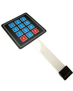 Teclado Matricial de Membrana 4X3