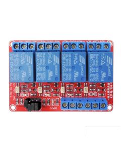 Modulo Rele 12v 4 Canal Low/high Level Trigger Optoacoplado