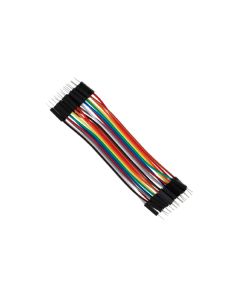 Cables Jumper / Dupont x 10 Macho - Macho 10 cm