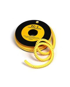 Marcador de cable de PVC EC-1-#2