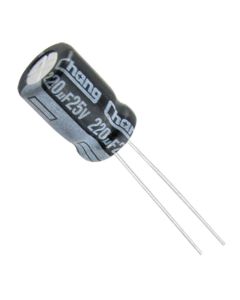 Capacitor 220uF 16V electrolitico