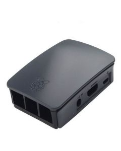 Case para Raspberry Pi B+/2/3 Negra - oficial