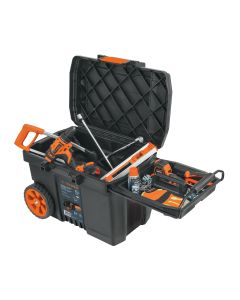 Caja Para Herramienta 23" Con Ruedas Y Mango Telescópico – Truper