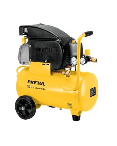 Compresor Lubricado 20 L 2 1/2 HP Horizontal 127 V – Pretul
