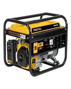 Generador Portátil 2.5 kW Motor a Gasolina, PRETUL