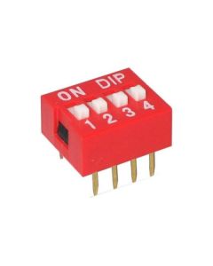 Dip Switch 4 posiciones