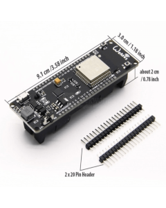 WEMOS ESP32 con Soporte de Batería 18650