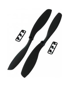 Hélices 8x4.5” Negras