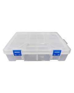 Caja Organizadora Transparente 2 niveles