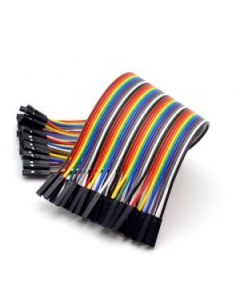 Cables Dupont x 10 Hembra - Hembra 15 cm