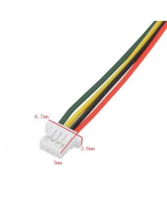 Cable Conector JST Hembra JST1.25 4P