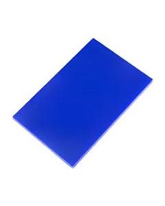 Lamina Acrílico Azul Solido 50x30 Cm x 5mm