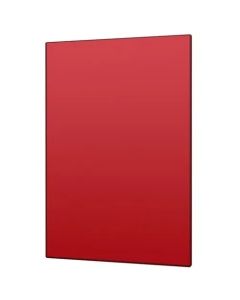Lamina Acrílico Rojo Solido 50x30 Cm x 3mm