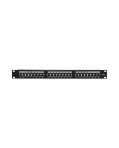 Patch Panel de impacto (110) Blindado (STP) de 24 puertos Cat6, 19in