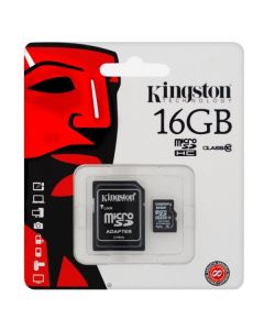 Memoria SD Kinstong 16GB clase 10 Original