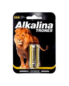 Pila Alcalina Tronex AAA 1.5V