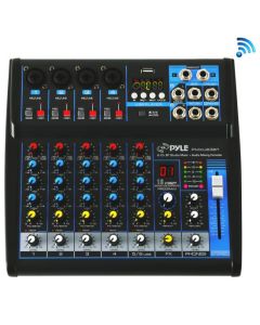 Mezclador de estudio Bluetooth - Sistema de consola de mezcla de audio con controlador de DJ