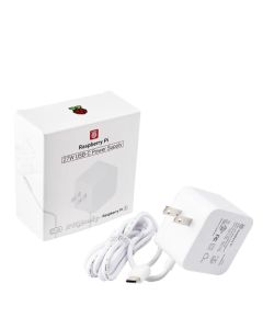 Fuente de Alimentación USB-C Oficial Raspberry Pi 5 – 27W PD 5A