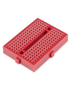 Mini Protoboard 170 Puntos -Rojo