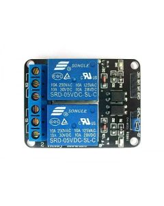 Modulo Rele De 2 Canales Salidas Optoacopladas 5V