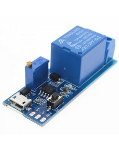 Modulo Rele 1CH con Temporizador de 0-24 Seg - Micro Usb