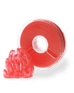 Filamento PLA 1.75mm para Impresora 3D 1kg-Rojo Traslucido