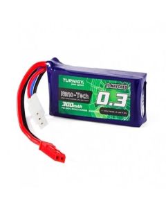 Bateria de Polimero de Litio TurnigyNano-Tech Plus 300 mAh, 2S y 70C