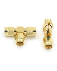 Conector adaptador Cable Coaxial-SMA-JJJ
