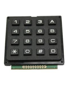 Teclado matricial de 16 teclas (4x4)