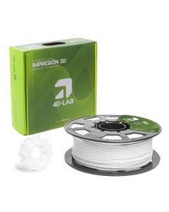 Filamento TPU 1.75mm para Impresora 3D-Blanco (800g)-Blanco