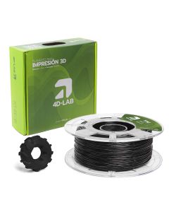 Filamento TPU 1.75mm para Impresora 3D-Negro (800g)-Negro