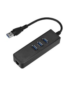 Adaptador Hub Usb 3.0 Con Puerto Ethernet Gigabit 