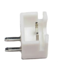 Conector Macho JST XH2.54 2P ángulo 90 Grados