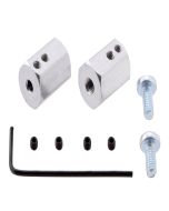 Adaptador de rueda hexagonal de 12 mm para eje de 4 mm (Par)