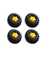 Juego de llantas para camión (4 llantas) Tamiya