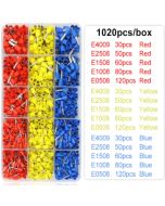 Kit Terminales Pin Hueco 1020 Piezas