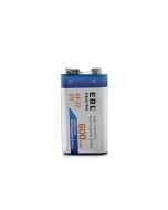 Bateria Recargable 9v 600mah Li-on Cuadrada EBL 6F22