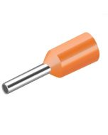Terminal Pin Hueco E0508 Naranja