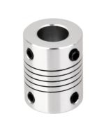 Acople flexible de aluminio de 5x10 D19 L25