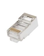 Conector Plug RJ45 Blindado Para Cable UTP