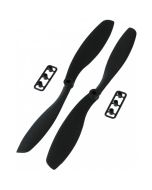 Hélices 8x4.5” Negras