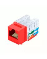 Jack RJ45 Cat 5E Rojo