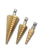 Juego de 3 Brocas Escalonadas HSS