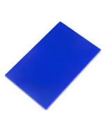 Lamina Acrílico Azul Solido 50x30 Cm x 5mm
