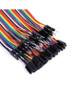 Cables Jumper / Dupont x 10 Macho - Hembra 30 cm