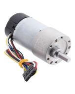 Motorreductor Metálico 19: 1 37Dx68L mm 12V con Codificador 64 CPR (Piñón Helicoidal)